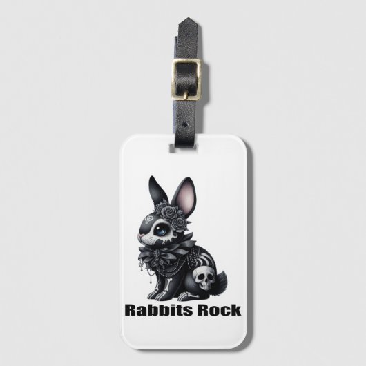 Rabbit Rock Bagagelabel (Voorkant (verticaal))