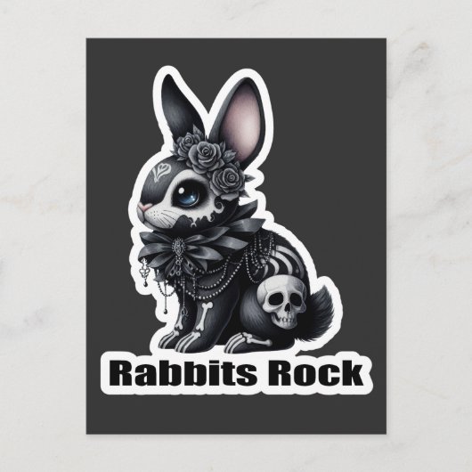 Rabbit Rock Briefkaart (Voorkant)