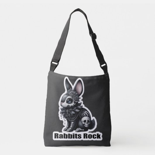 Rabbit Rock Large Crossbody Tas (Voorkant)