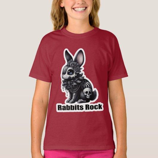 Rabbit Rock T-shirt (Voorkant)