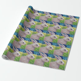 RABBIT SERIEUS WRAPPERPAPIER CADEAUPAPIER