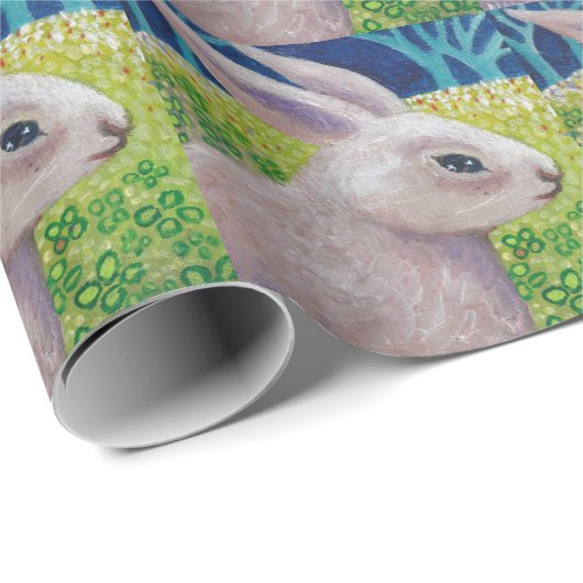 RABBIT SERIEUS WRAPPERPAPIER CADEAUPAPIER (Rol Hoek)