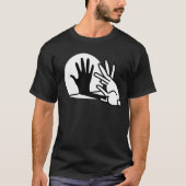 Rabbit Shadow Puppet T-shirt (Voorkant)
