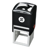 Rabbit Silhouette Zelfinktende Stempel (Product)
