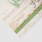 Rabbit Spring Carrot Patch Cottage Decoupage Tissuepapier (Detail)