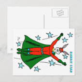 Rabbit Star Briefkaart (Voorkant / Achterkant)