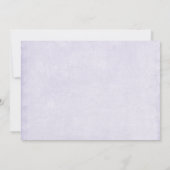 Rabbit Surrounded by Pastel Flowers Cute Save The Date (Achterkant)