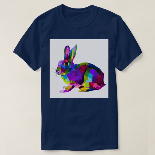 Rabbit T-shirt (Design voorkant)