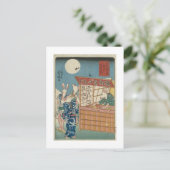 Rabbit Take-out Briefkaart (Staand voorkant)