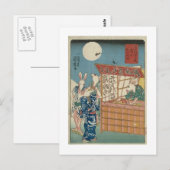 Rabbit Take-out Briefkaart (Voorkant / Achterkant)