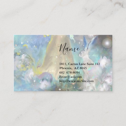 Rabbit Tale Visitekaartje (Voorkant)