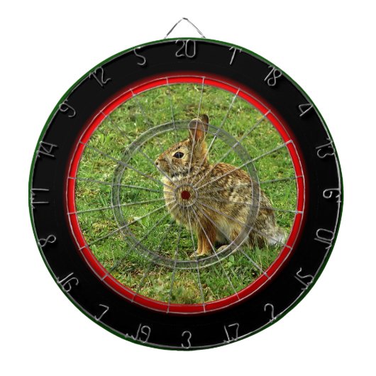 Rabbit Target Dartbord (Voorkant)