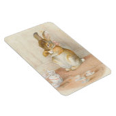 Rabbit Tea Party - Beatrix Potter Magneet (Rechterzijde)