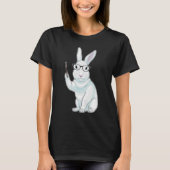 Rabbit Teacher Pointer T-shirt (Voorkant)