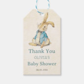 Rabbit The Rabbit Baby shower Dank je wel Cadeaulabel (Voorkant)