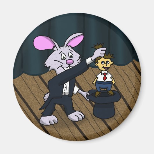 Rabbit Trick Magneet (Voorkant)