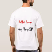 Rabbit Troop T-shirt (Achterkant)