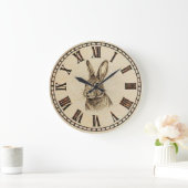 Rabbit Wall Clock Grote Klok (Huis)