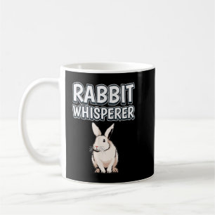 Rabbit Whisperer Funny Quote Rabbit Koffiemok