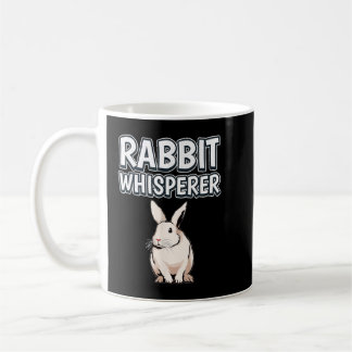 Rabbit Whisperer Funny Quote Rabbit Koffiemok