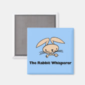 Rabbit Whisperer Magneet (Voorkant / Achterkant)