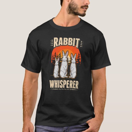 Rabbit Whisperer T-shirt (Voorkant)
