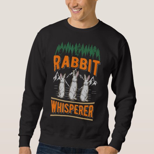 Rabbit Whisperer Trui (Voorkant)