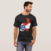 Rabbit Wichita Flag Classic T-Shirt (Voorkant volledig)