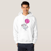 Rabbit with Balloon Hoodie (Voorkant volledig)