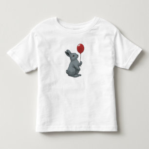 Rabbit with Balloon Kinder Shirts