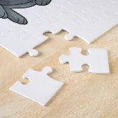 Rabbit with Balloon Legpuzzel (Zijkant)