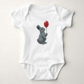Rabbit with Balloon Romper (Voorkant)