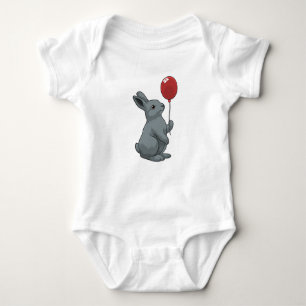 Rabbit with Balloon Romper