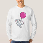 Rabbit with Balloon T-shirt (Voorkant)