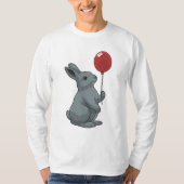 Rabbit with Balloon T-shirt (Voorkant)