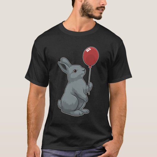 Rabbit with Balloon T-shirt (Voorkant)