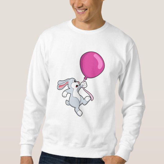 Rabbit with Balloon Trui (Voorkant)