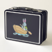 Rabbit with Boat & Paddle (Achterkant)