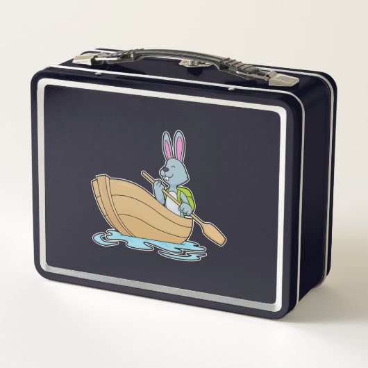 Rabbit with Boat & Paddle (Achterkant)