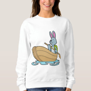 Rabbit with Boat & Paddle Trui