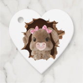 Rabbit with pracible bedankjes labels (Voorkant)