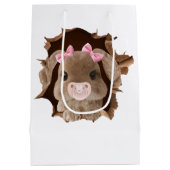 Rabbit with pracible medium cadeauzakje (Achterkant)