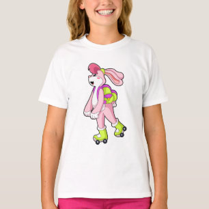 Rabbit with Roller skates T-shirt
