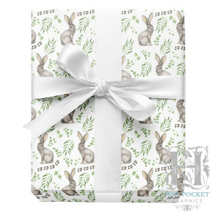 Rabbit Wrapping Paper Cadeaupapier