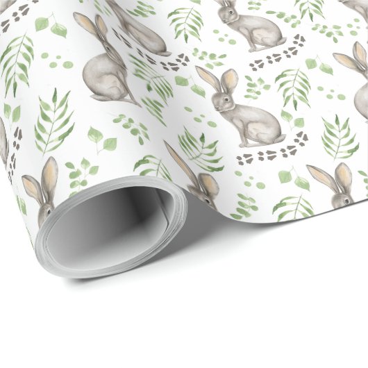 Rabbit Wrapping Paper Cadeaupapier (Rol Hoek)
