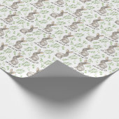 Rabbit Wrapping Paper Cadeaupapier (Hoek)