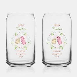 Rabbit Wreath Soda Glass Blikvorm Glas