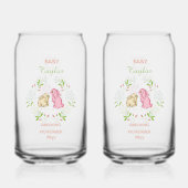 Rabbit Wreath Soda Glass Blikvorm Glas (Achterkant)