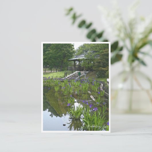 Rabbitear Iris Briefkaart (Staand voorkant)