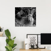 RabbitMono Poster (Thuiskantoor)